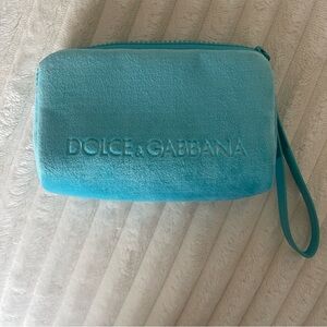 nwot Dolce & Gabbana Turquoise Wristlet